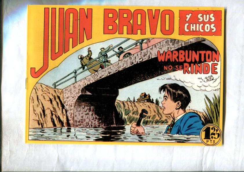 Facsimil: Juan Bravo y sus chicos numero 27: Warbunton no se rinde