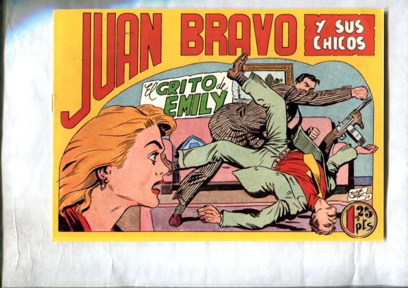 Facsimil: Juan Bravo y sus chicos numero 28: El grito de Emily