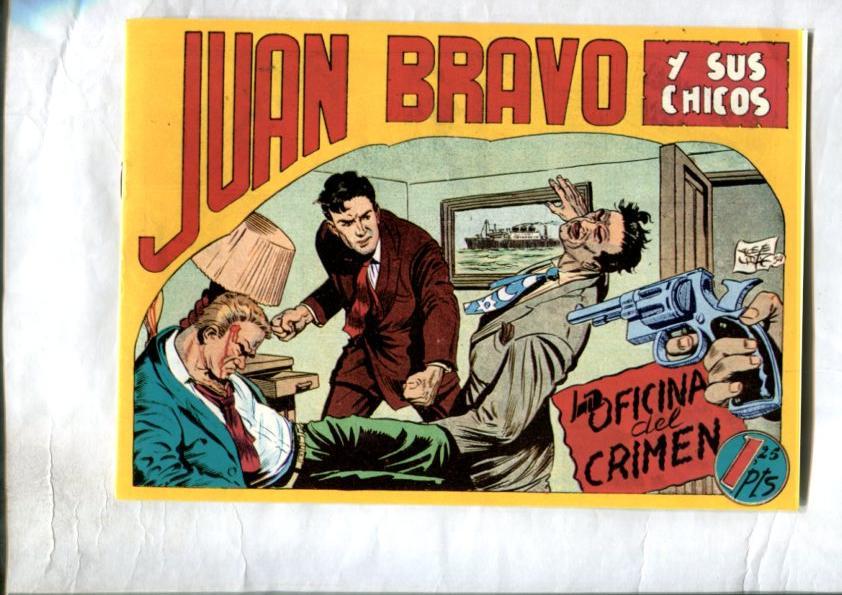 Facsimil: Juan Bravo y sus chicos numero 30: La oficina del crimen