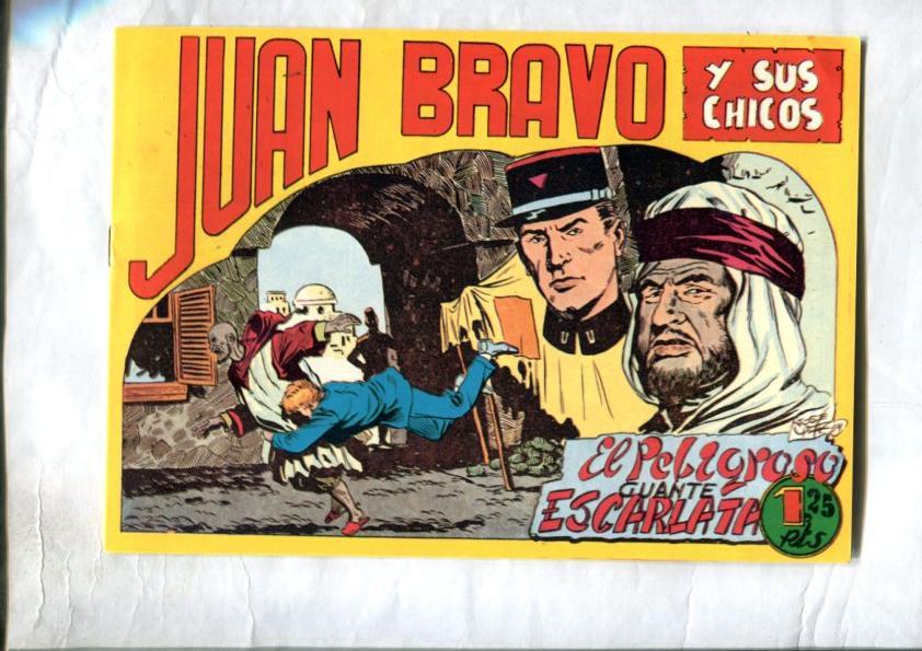 Facsimil: Juan Bravo y sus chicos numero 31: El peligroso guante escarlata