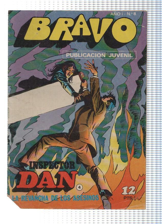 BRAVO, Numero 08: INSPECTOR DAN (4) - La Revancha de los Asesinos (Bruguera 1976)