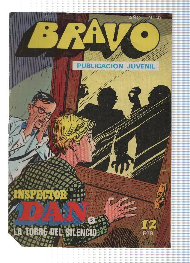 BRAVO, Numero 10: INSPECTOR DAN (5) - La Torre del Silencio (Bruguera 1976)