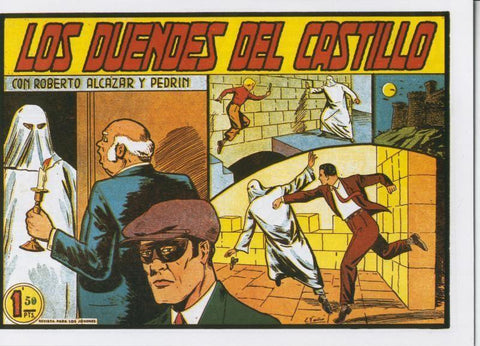 Facsimil: Roberto Alcazar y Pedrin numero 0352: Los duendes del castillo