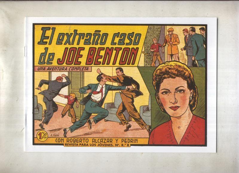 Facsimil: Roberto Alcazar y Pedrin numero 0359: El extraño caso de Joe Benton