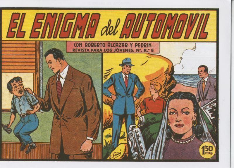 Facsimil: Roberto Alcazar y Pedrin numero 0367: El enigma del automovil