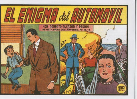 Facsimil: Roberto Alcazar y Pedrin numero 0367: El enigma del automovil