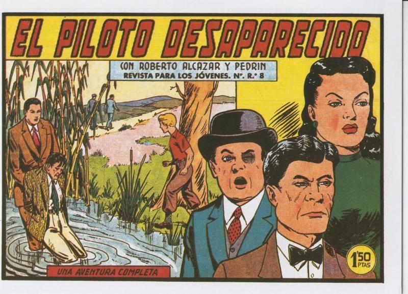 Facsimil: Roberto Alcazar y Pedrin numero 0369: El piloto desaparecido