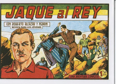 Facsimil: Roberto Alcazar y Pedrin numero 0388: jaque al rey