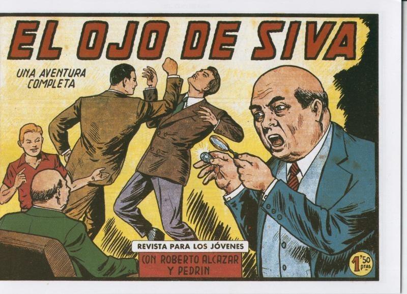 Facsimil: Roberto Alcazar y Pedrin numero 0389: El ojo de Siva