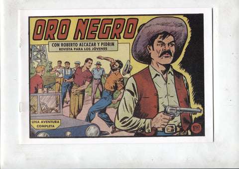 Facsimil: Roberto Alcazar y Pedrin numero 0404: Oro negro