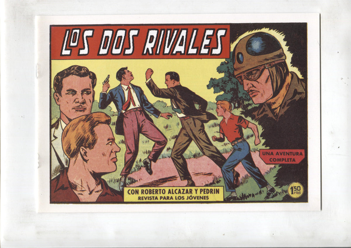 Facsimil: Roberto Alcazar y Pedrin numero 0406: Los dos rivales