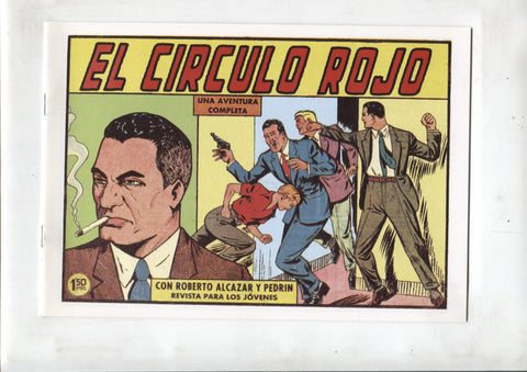 Facsimil: Roberto Alcazar y Pedrin numero 0407: El circulo rojo