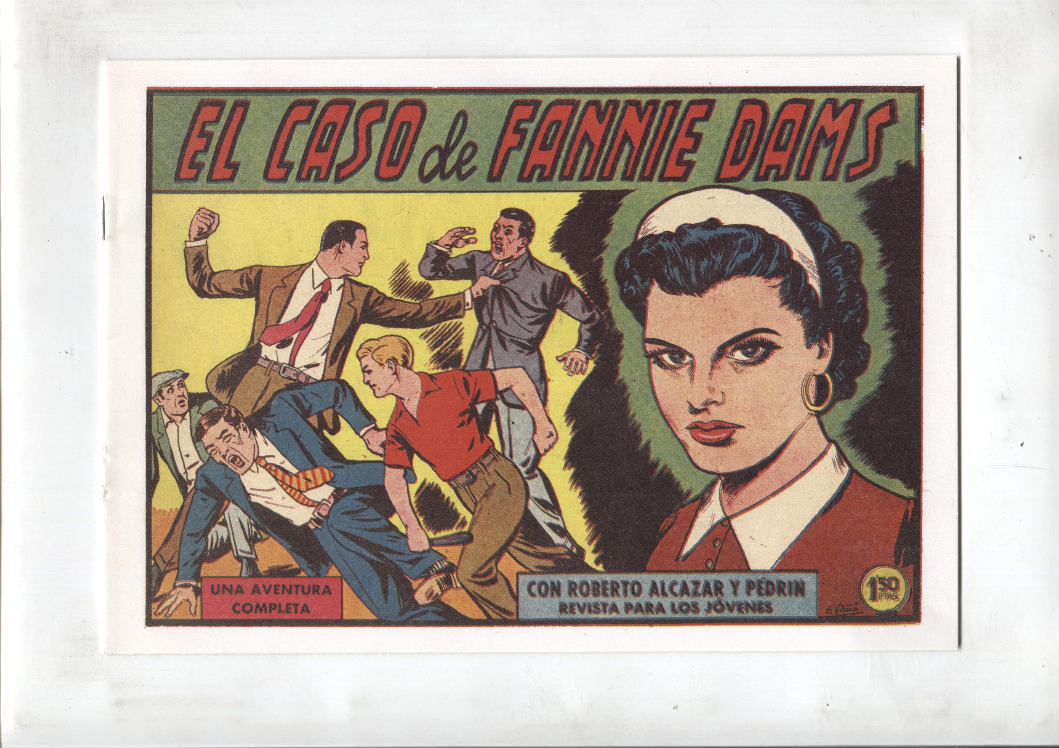 Facsimil: Roberto Alcazar y Pedrin numero 0414: El caso de Fannie Dams