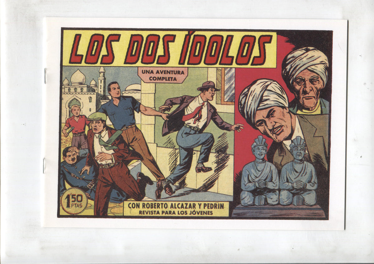 Facsimil: Roberto Alcazar y Pedrin numero 0417: Los dos idolos