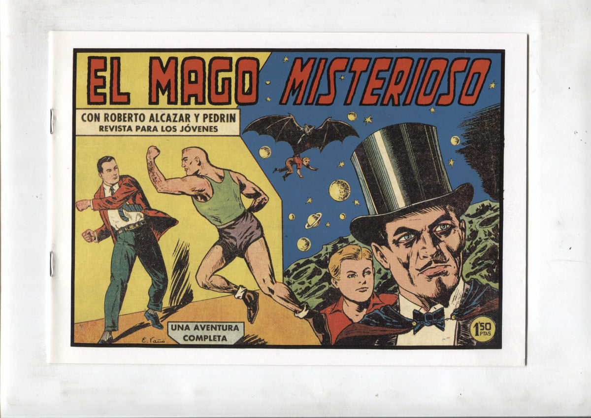 Facsimil: Roberto Alcazar y Pedrin numero 0426: El mago misterioso