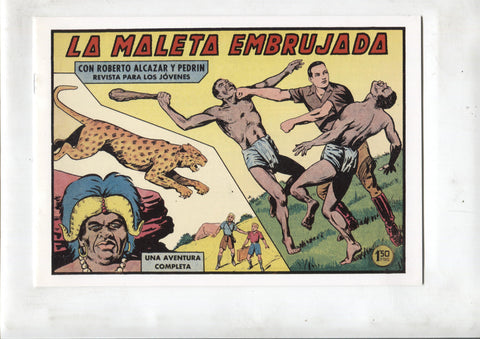 Facsimil: Roberto Alcazar y Pedrin numero 0430: La maleta embrujada