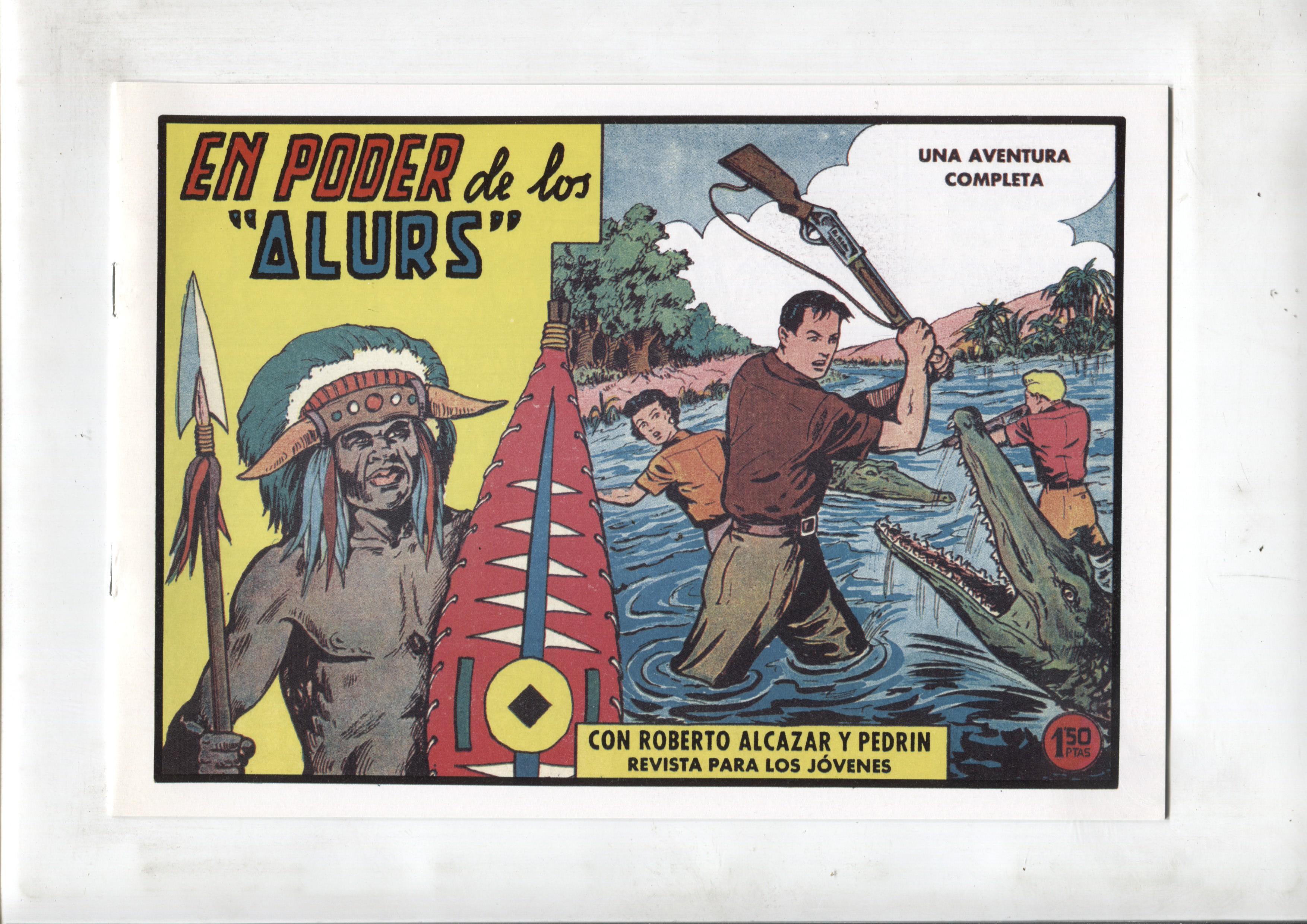 Facsimil: Roberto Alcazar y Pedrin numero 0432: En poder de los Alurs