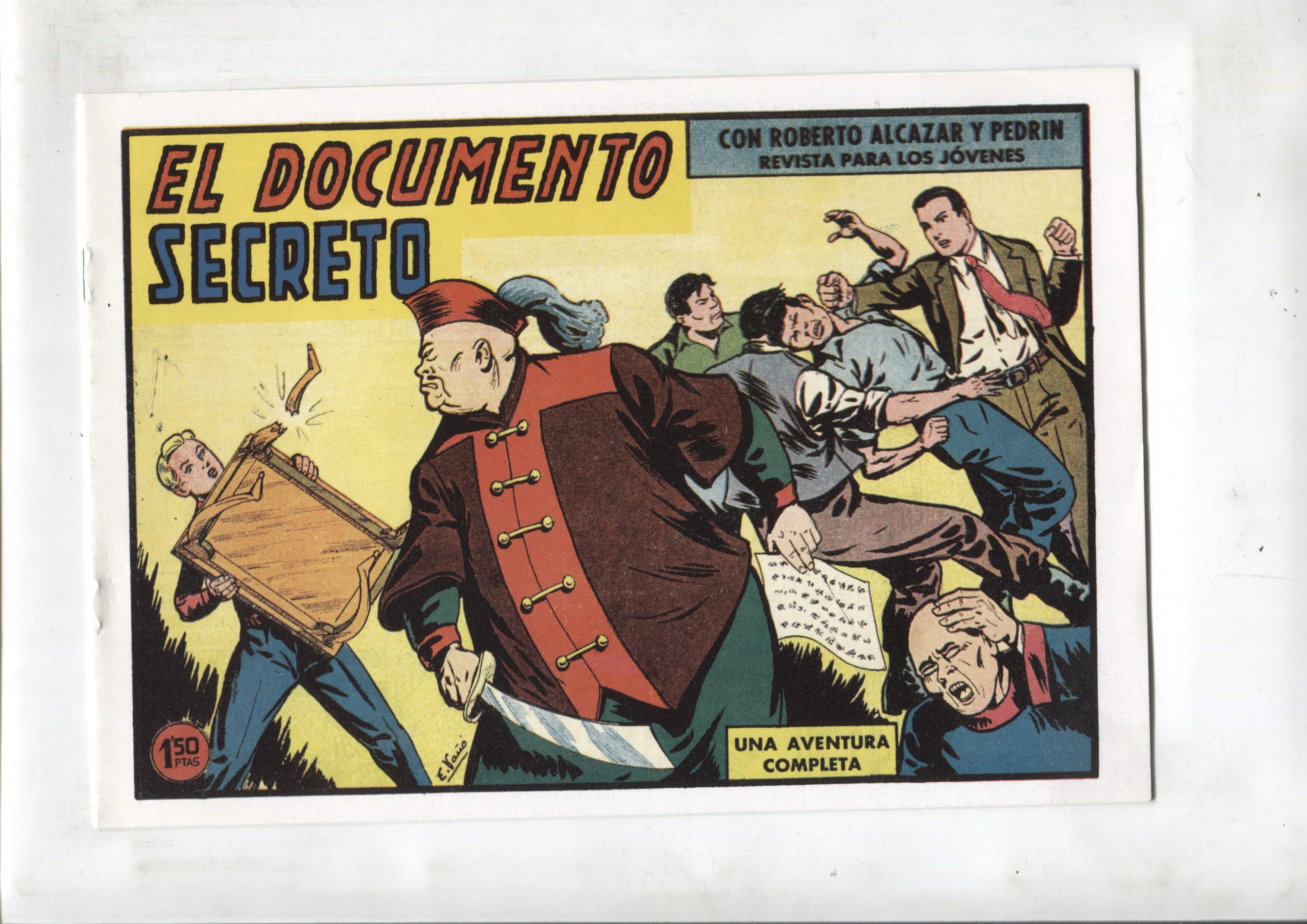Facsimil: Roberto Alcazar y Pedrin numero 0433: El documento secreto