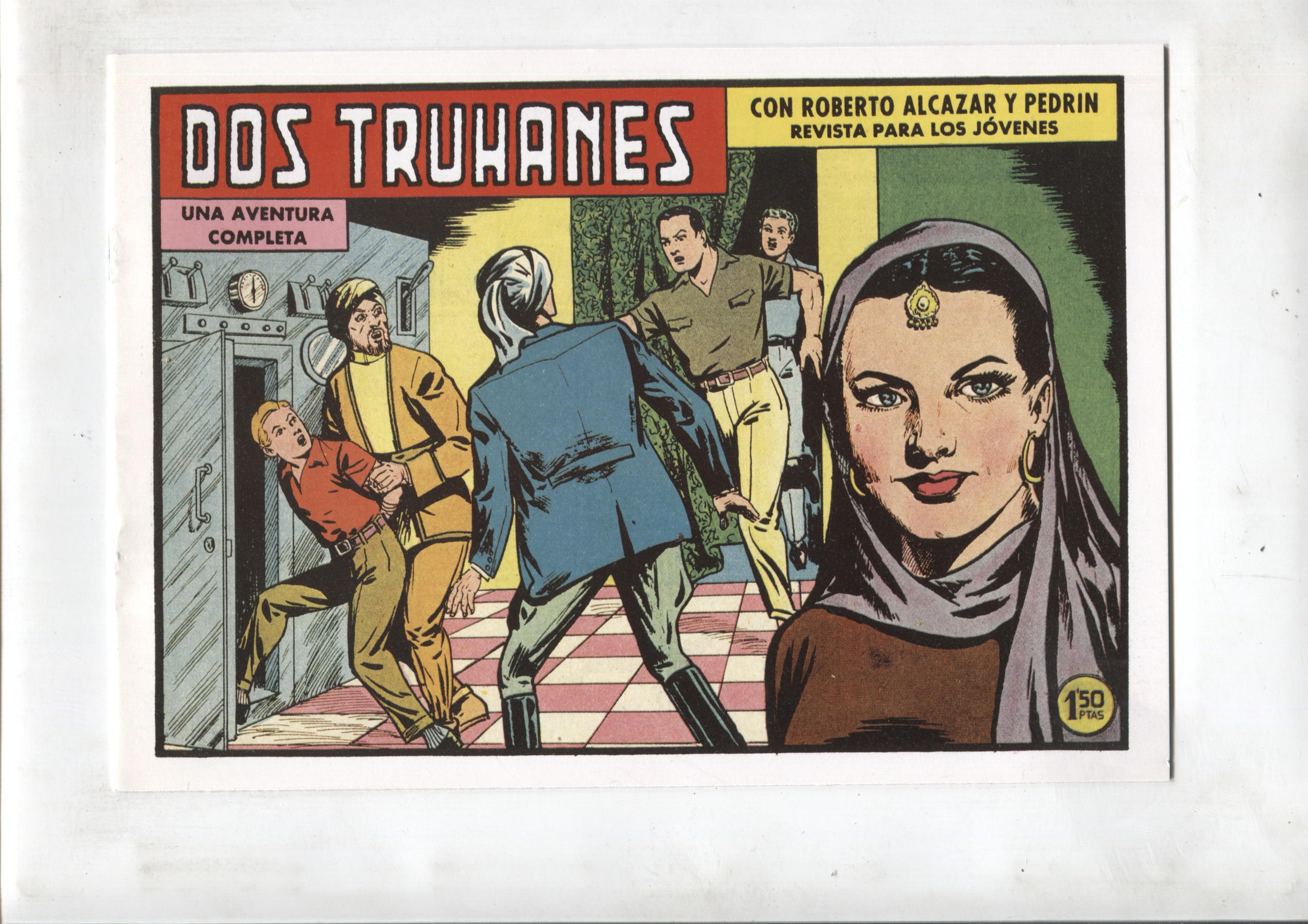 Facsimil: Roberto Alcazar y Pedrin numero 0441: Dos truhanes