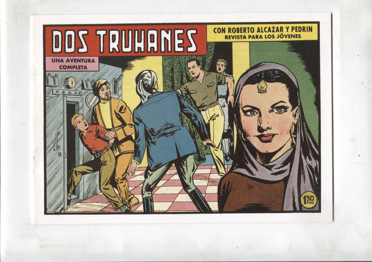 Facsimil: Roberto Alcazar y Pedrin numero 0441: Dos truhanes