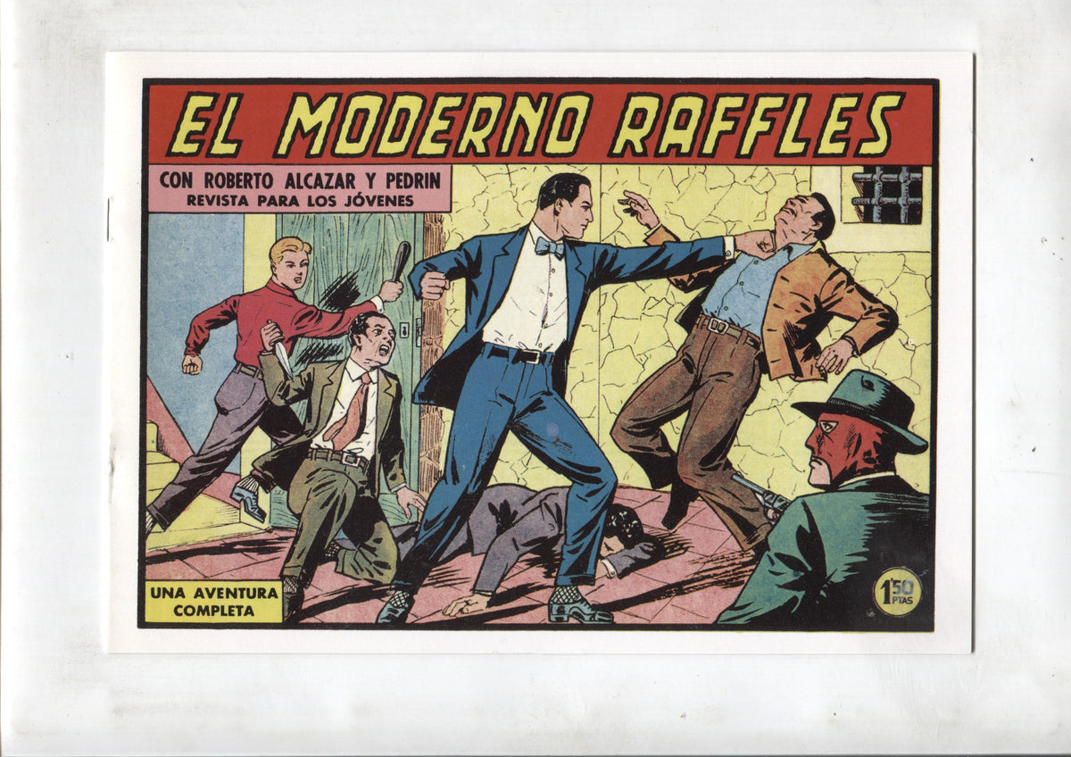 Facsimil: Roberto Alcazar y Pedrin numero 0450: El moderno Raffles