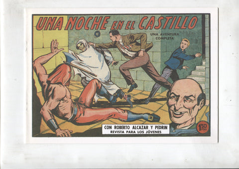 Facsimil: Roberto Alcazar y Pedrin numero 0451: Una noche en el castillo