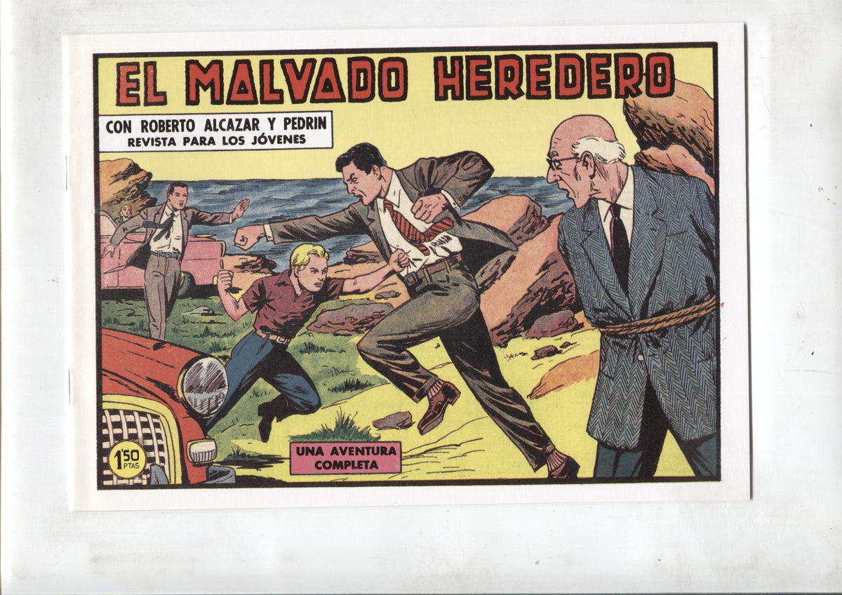 Facsimil: Roberto Alcazar y Pedrin numero 0463: El malvado heredero