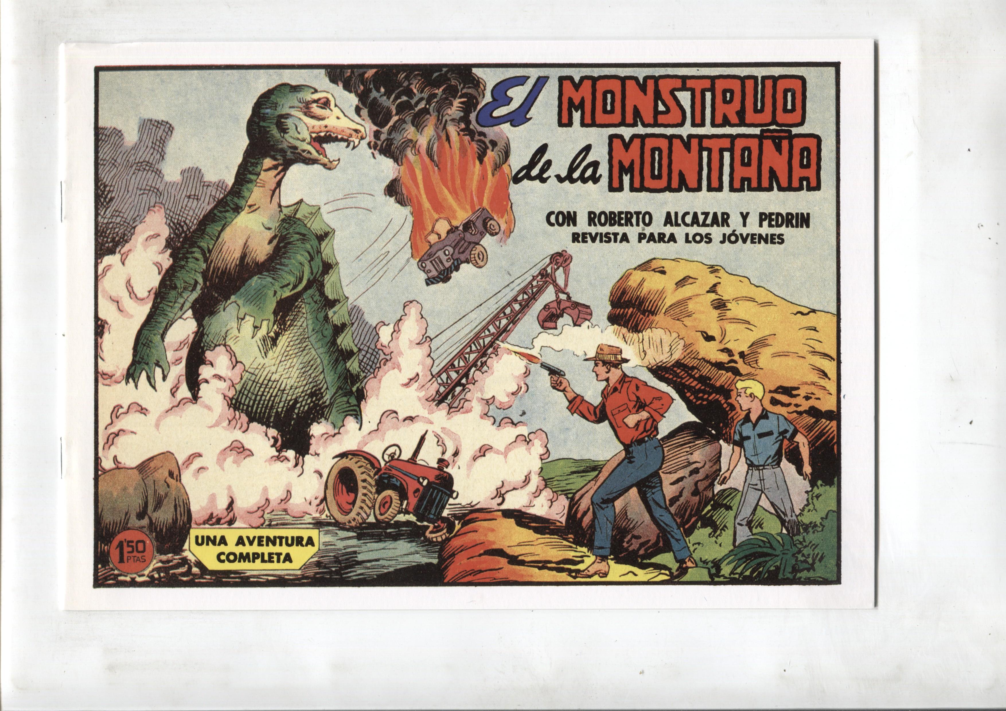 Facsimil: Roberto Alcazar y Pedrin numero 0464: El monstruo de la montaña