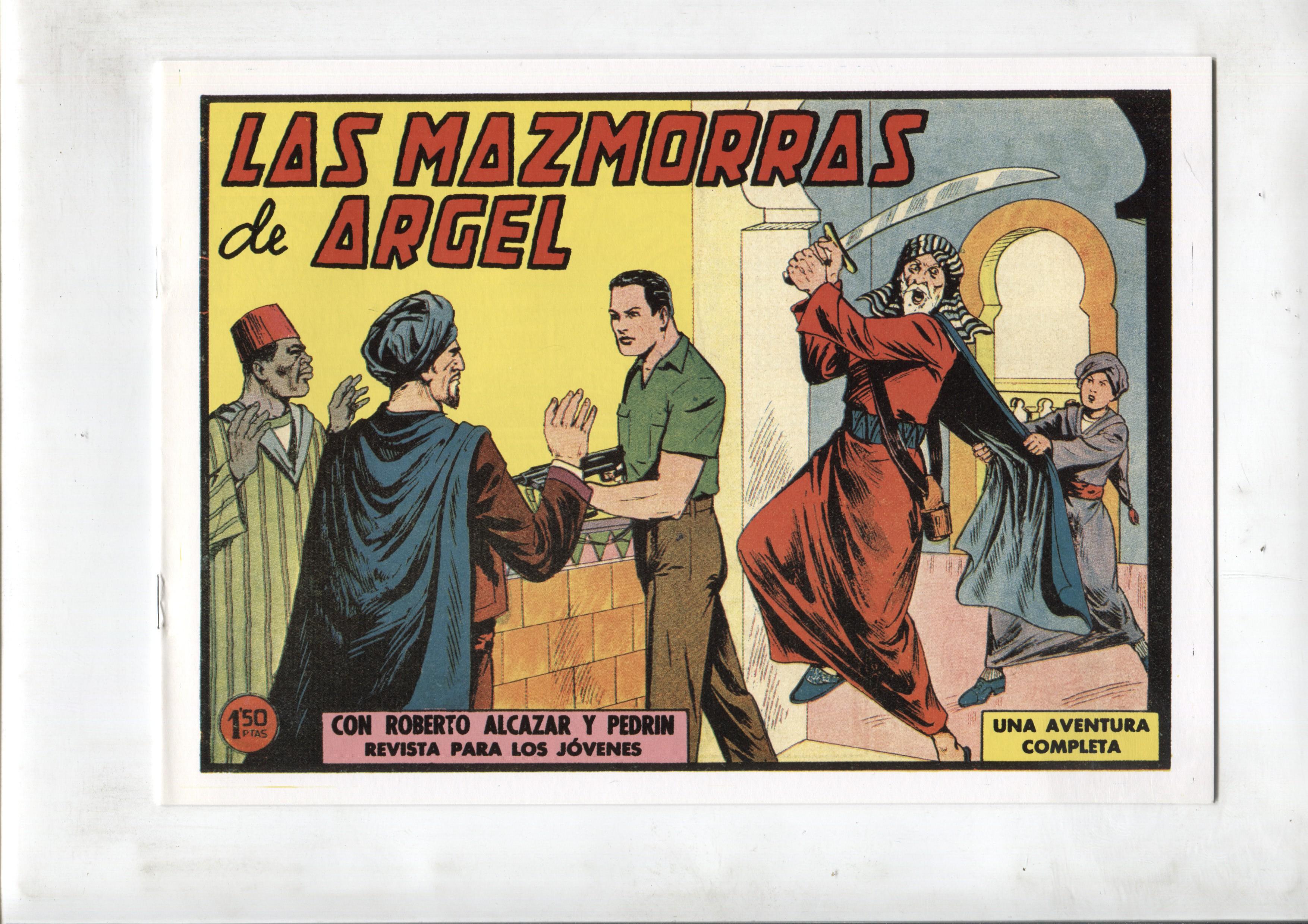 Facsimil: Roberto Alcazar y Pedrin numero 0466: Las mazmorras de Argel