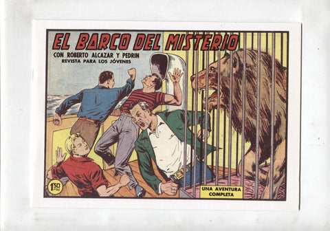 Facsimil: Roberto Alcazar y Pedrin numero 0479: El barco del misterio