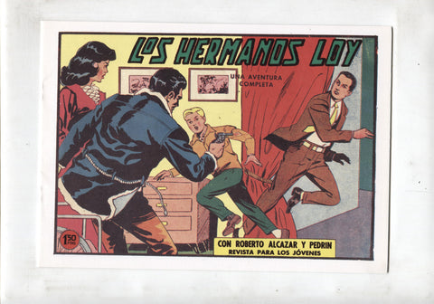 Facsimil: Roberto Alcazar y Pedrin numero 0480: Los hermanos Loy