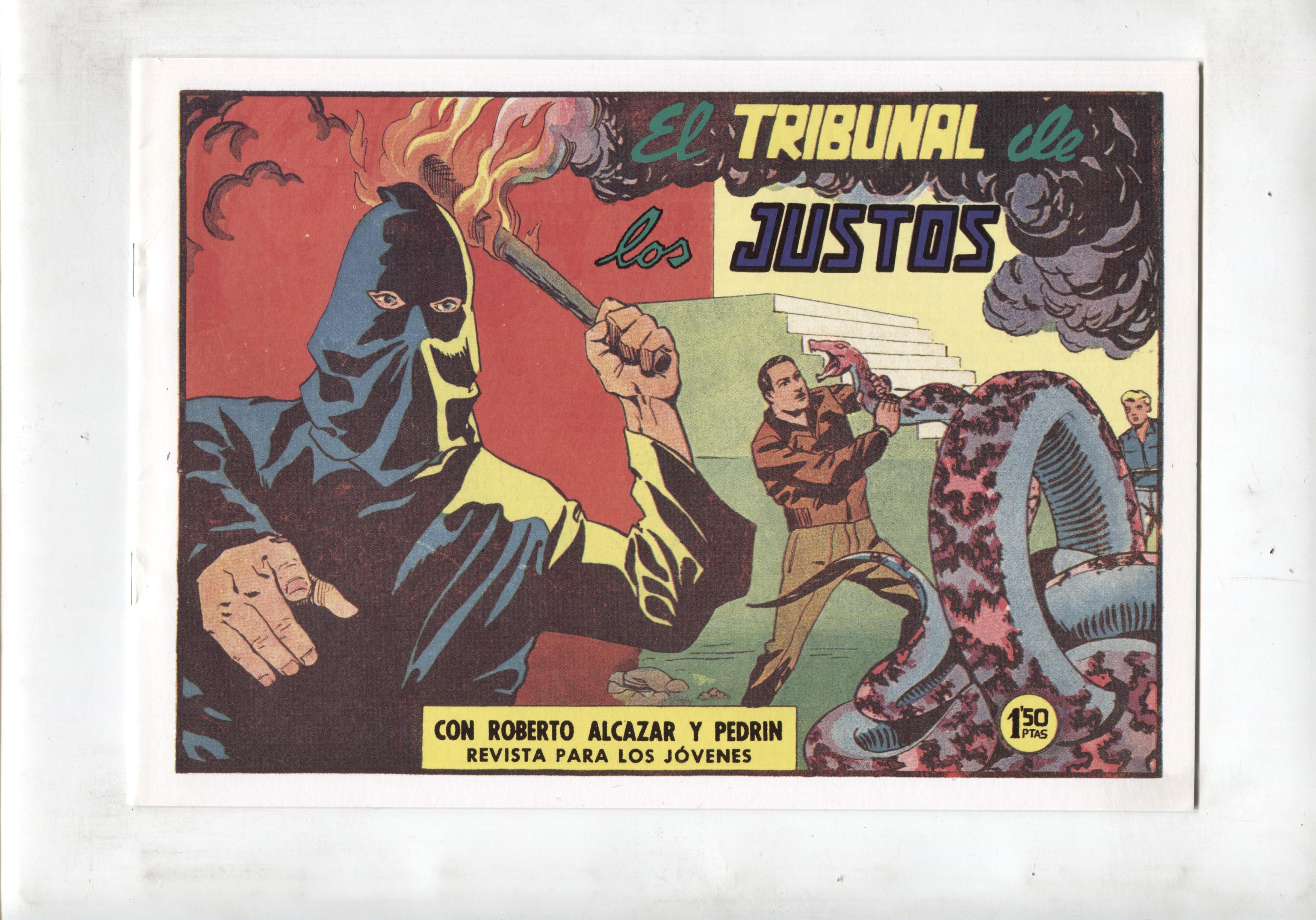 Facsimil: Roberto Alcazar y Pedrin numero 0485: El tribunal de los justos