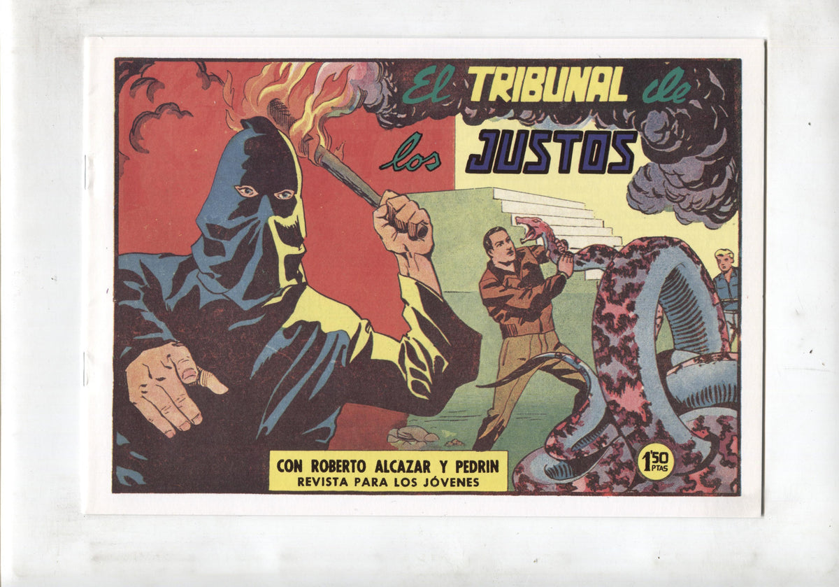 Facsimil: Roberto Alcazar y Pedrin numero 0485: El tribunal de los justos
