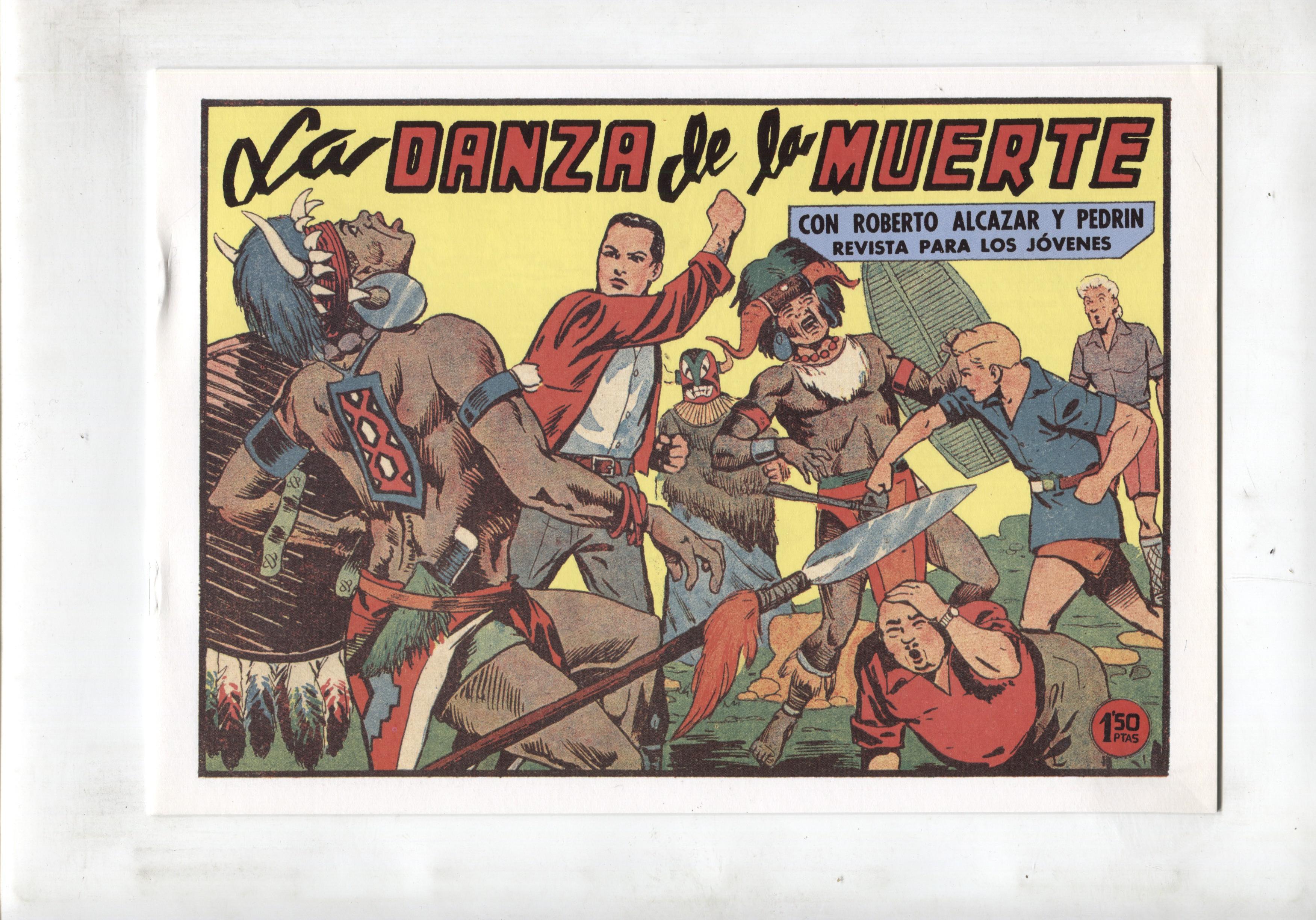 Facsimil: Roberto Alcazar y Pedrin numero 0489: la danza de la muerte