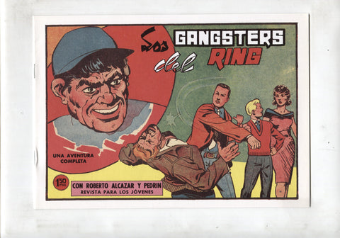 Facsimil: Roberto Alcazar y Pedrin numero 0490: Los gangsters del ring