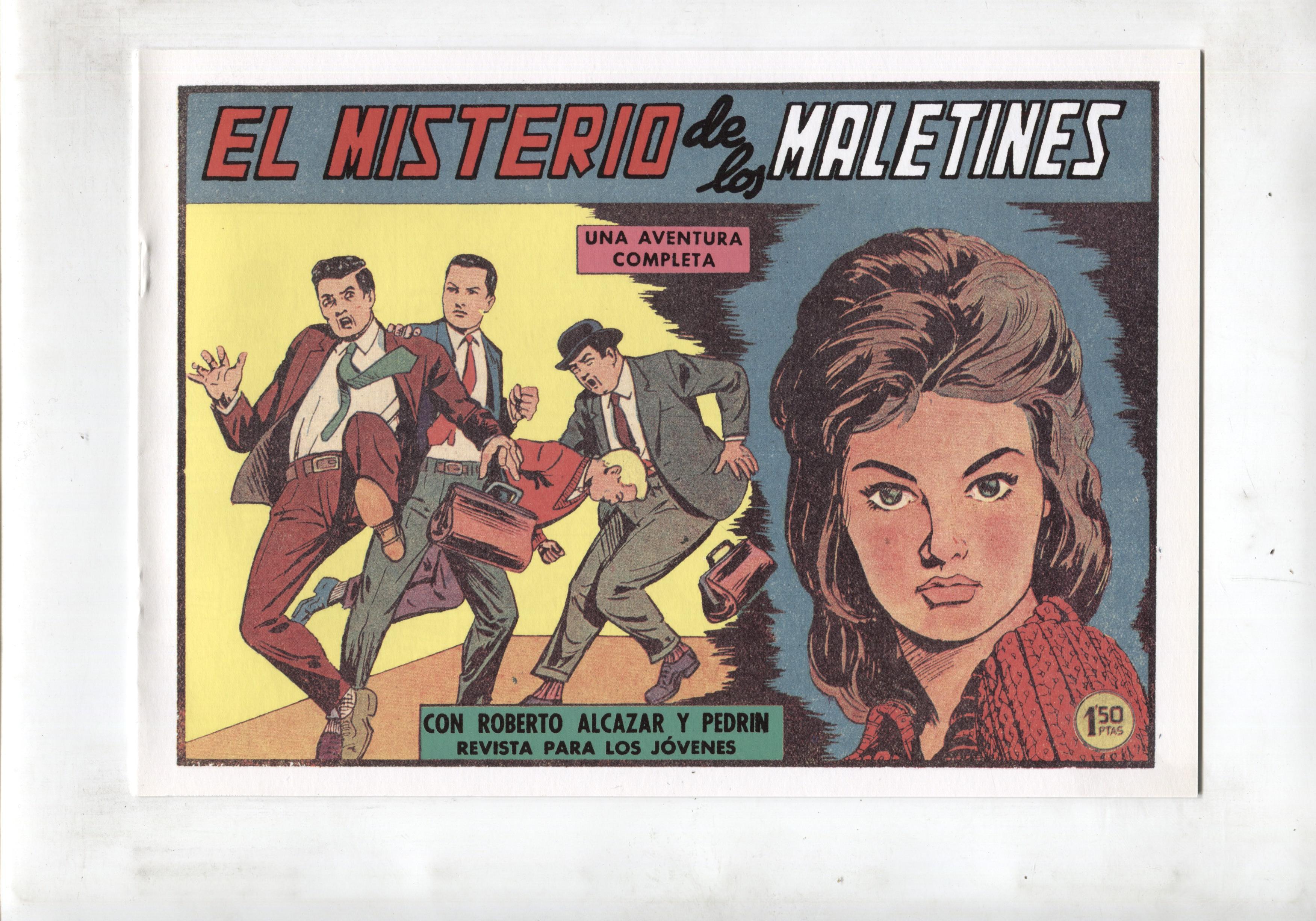 Facsimil: Roberto Alcazar y Pedrin numero 0495: El misterio de los maletines