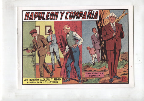 Facsimil: Roberto Alcazar y Pedrin numero 0499: Napoleon y compañia