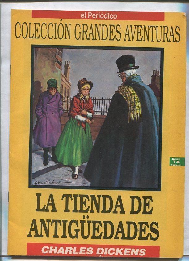 El Periodico: Coleccion Grandes Aventuras volumen 1 numero 14: La tienda de antiguedades