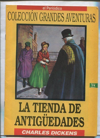 El Periodico: Coleccion Grandes Aventuras volumen 1 numero 14: La tienda de antiguedades