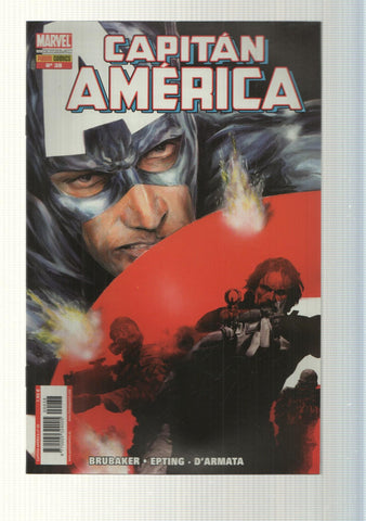 Marvel: Comic Capitan America num 38, año 4, Dic. 2008 - La muerte del sueño acto 3, el hombre que compró america parte 1