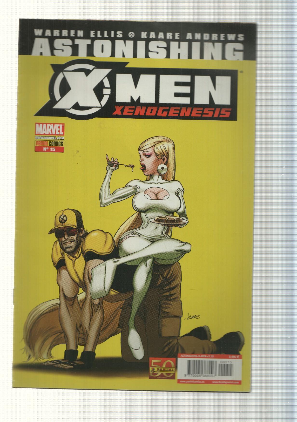Marvel: Comic Astonishin X-Men num 15, año 2, 2011 - Xenogenesis capitulo 3