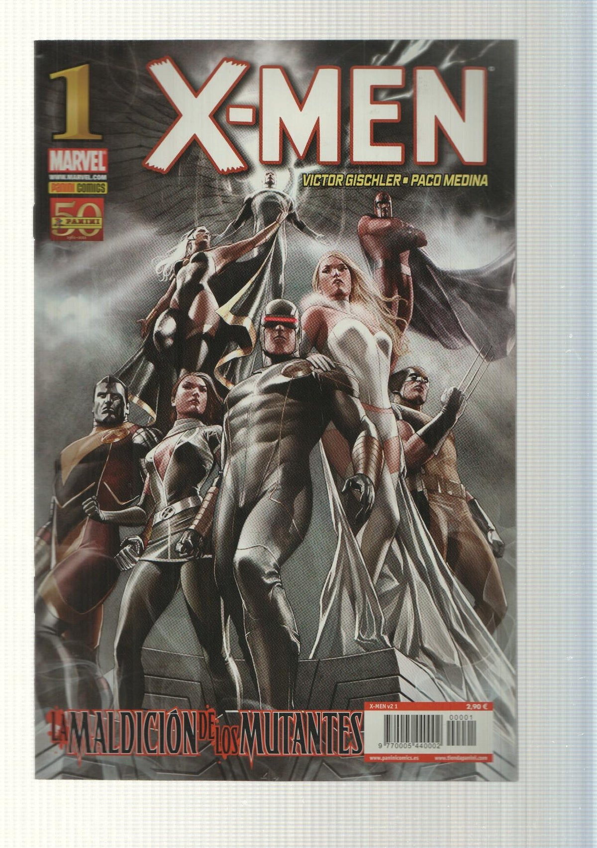 Marvel: Comic X-Men vol. 4 num 01, 2011 - La maldicion de los mutantes parte 1