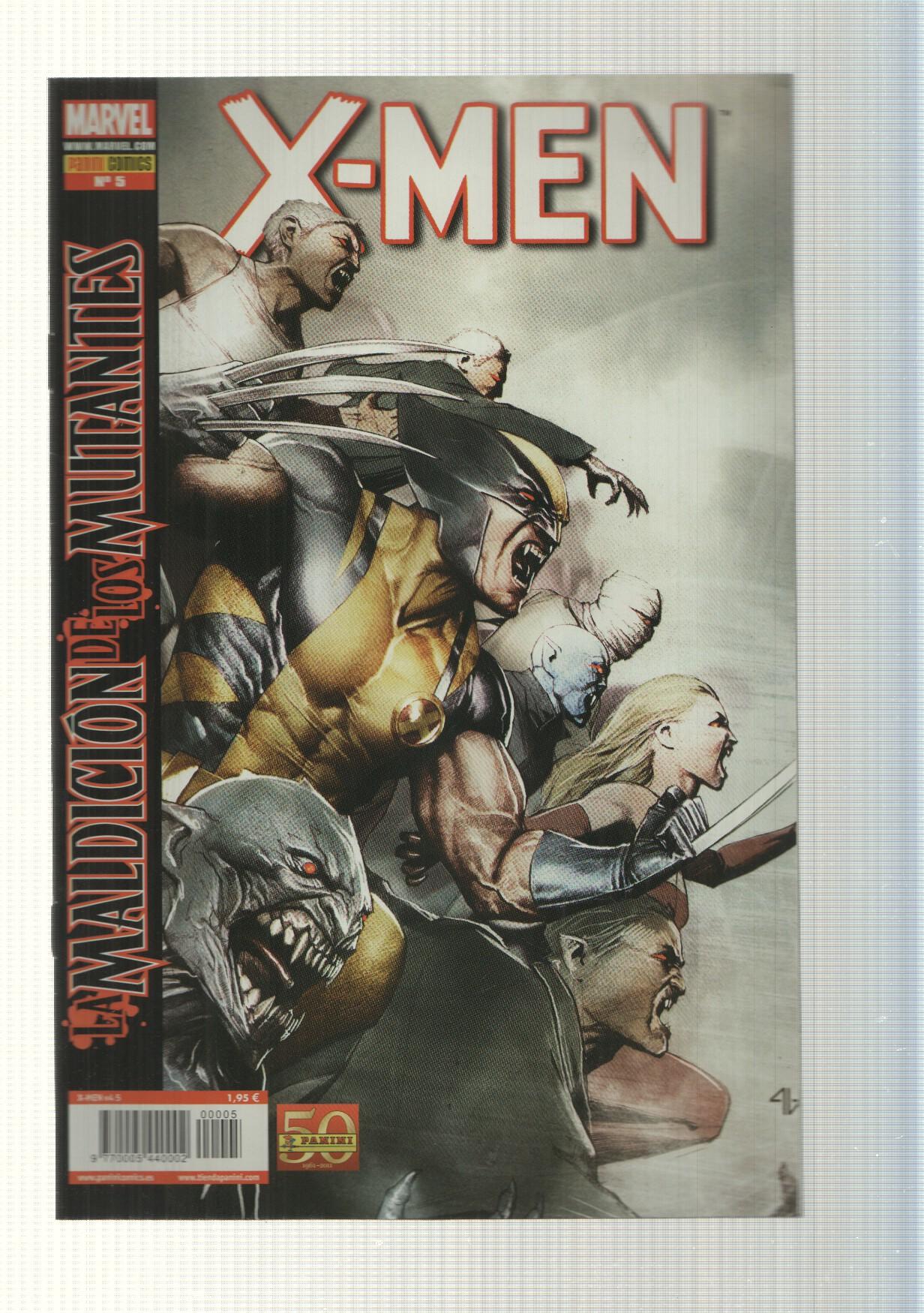 Marvel: Comic X-Men vol. 4 num 05, 2011 - La maldicion de los mutantes parte 5