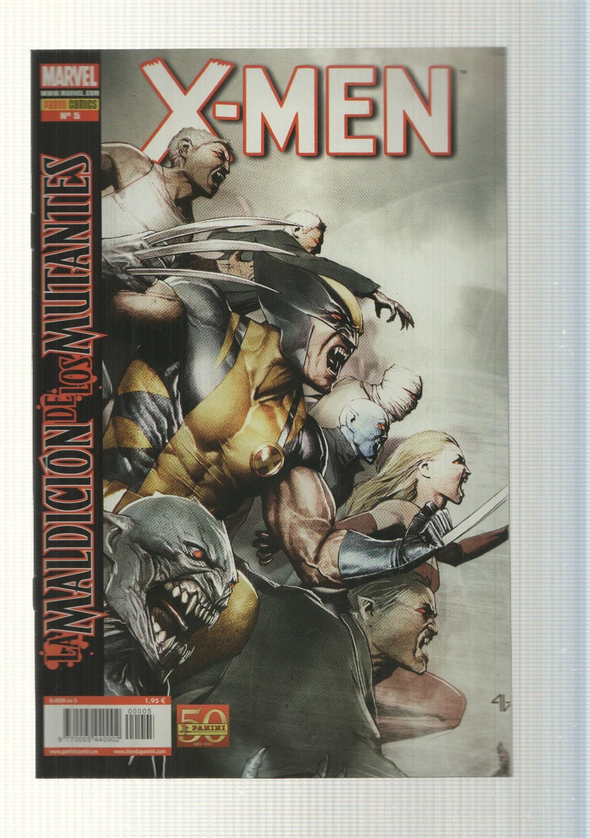 Marvel: Comic X-Men vol. 4 num 05, 2011 - La maldicion de los mutantes parte 5