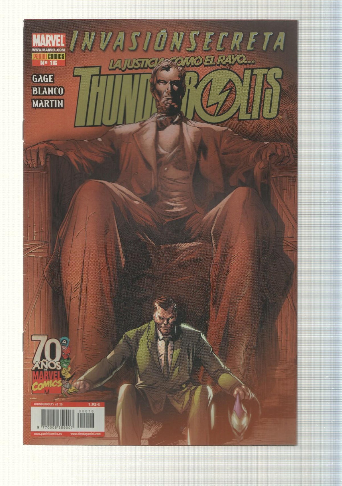 Marvel: Comic Thunderbolts num 16 - 2009, Invasion Secreta. Dirigiendo el manicomio parte 3