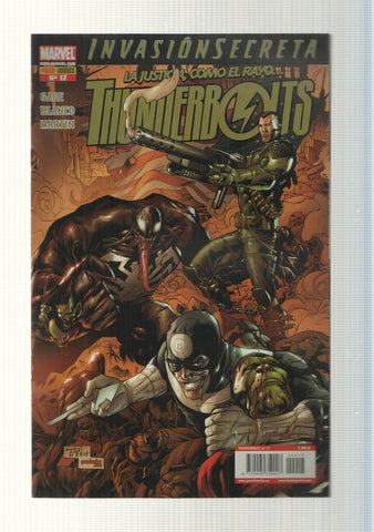 Marvel: Comic Thunderbolts num 17 - 2009, Invasion Secreta. Dirigiendo el manicomio parte 4