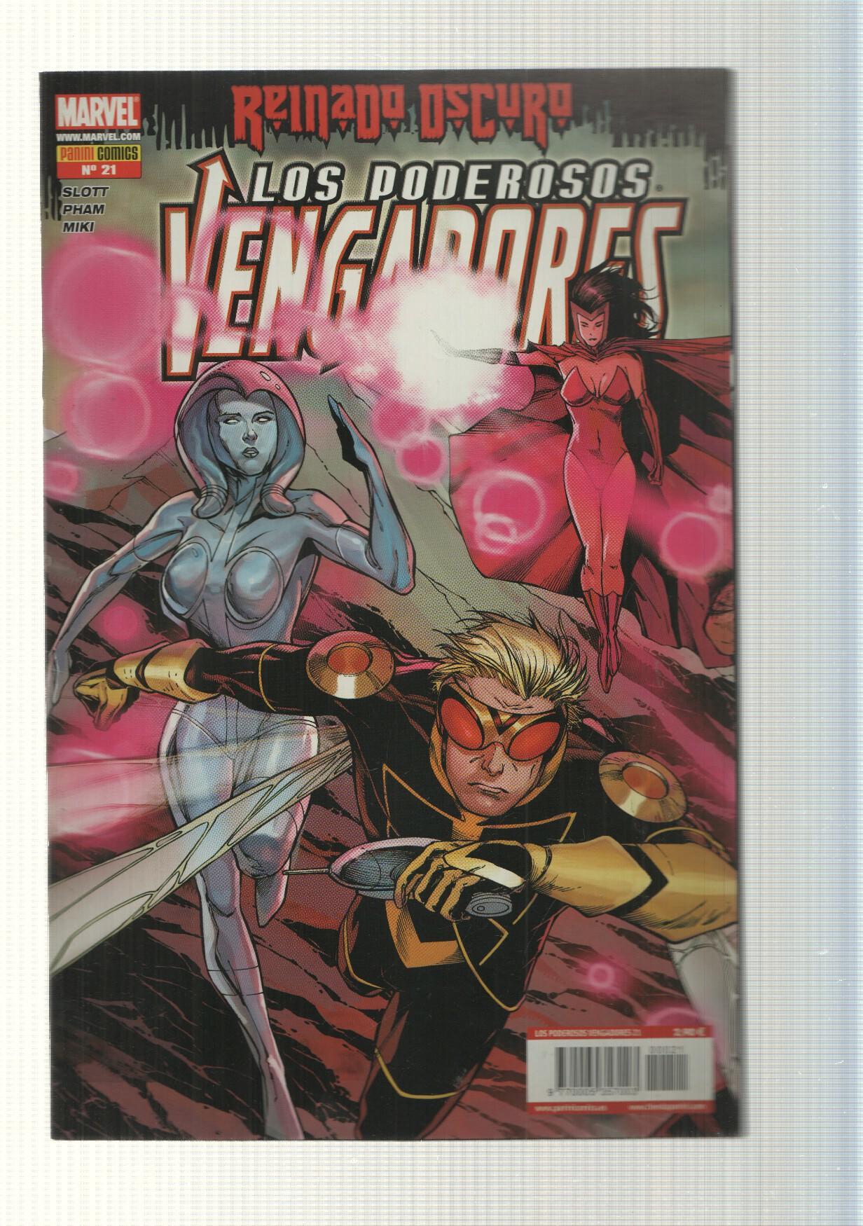 Marvel: Comic Los Poderosos Vengadores num 21 - 2009, Reinado Oscuro. Los mas poderosos de la tierra parte 1