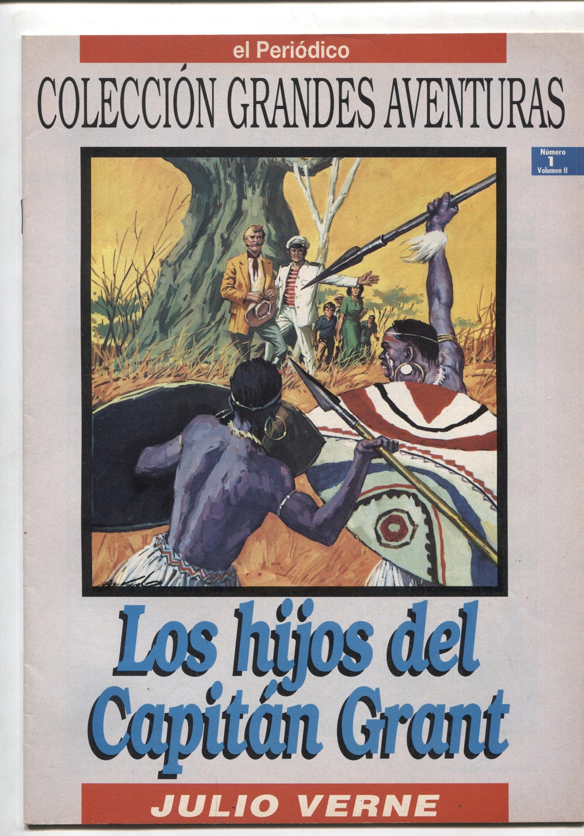 El Periodico: Grandes Aventuras tomo segundo numero 01: Los hijos del capitan Grant