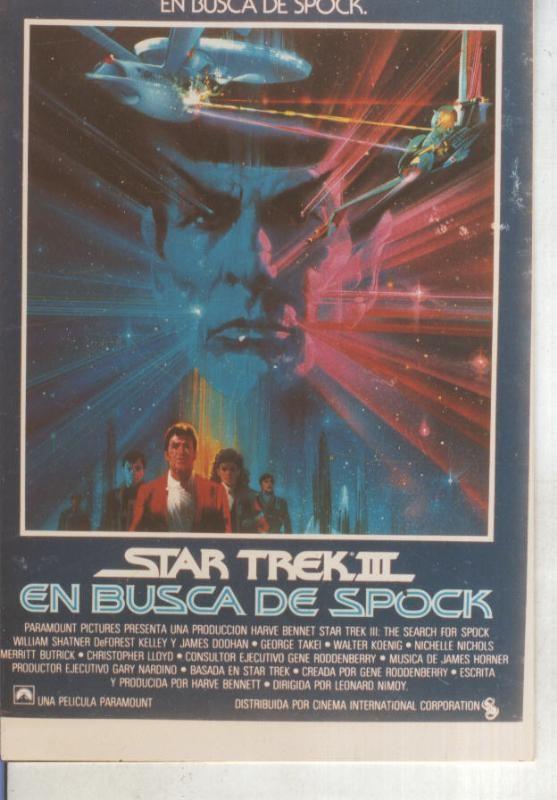 Foto cine 007: Star Trek III: en busca de Spock