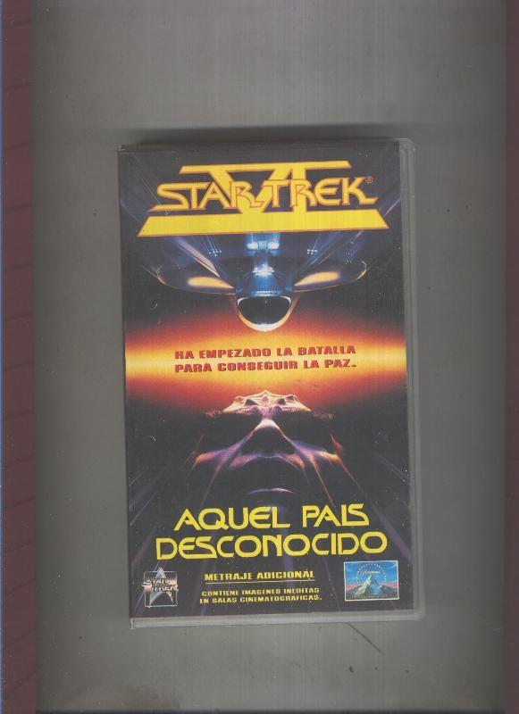 Video VHS: Star Trek: aquel pais desconocido